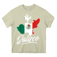 Mossy Mexico Jalisco Mexican Flag Gift Heavy Core Tee - trangStudio