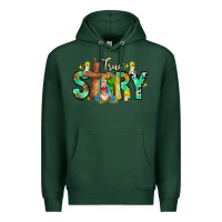 Sports Green True Story Premium Hoodie - CowhideDigitalArt
