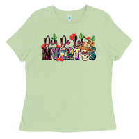 Matcha Dia De Los Muertos Ladies Tee - texasbilliewilder