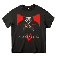Asphalt V For Vendetta Freedom Forever Heavy Core Tee - trangStudio