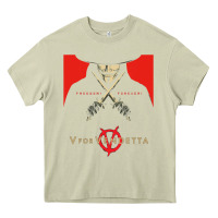 Mossy V For Vendetta Freedom Forever Heavy Core Tee - trangStudio
