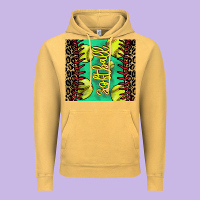 Softball Leopard Tumbler Vintage Hoodie Designed By Howdyjamesfarm