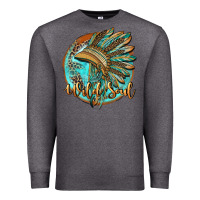 Charcoal Heather wild soul Premium Sweatshirt - BarkalooDesign