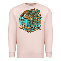Pale Pink wild soul Premium Sweatshirt - BarkalooDesign
