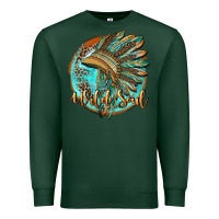 Sports Green wild soul Premium Sweatshirt - BarkalooDesign