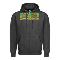 Charcoal Heather love fall Zipper Hoodie - Artiststas