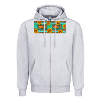 Heather Grey love fall Zipper Hoodie - Artiststas