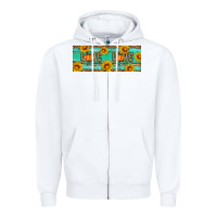 White love fall Zipper Hoodie - Artiststas