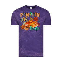 Cloud Purple pumpkin pie lover Vintage Tee - CowGirlArtShop
