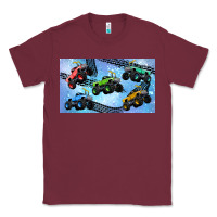 Burgundy Children trucks Classic Tee - TumblerDesignByShophia