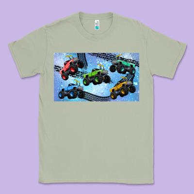 Children Trucks Classic Tee Designed By Tumblerdesignbyshophia