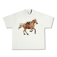 Pistachio horse body Urban Heavy Tee - RanaPortraitStore
