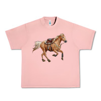 Salmon horse body Urban Heavy Tee - RanaPortraitStore