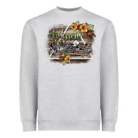 Heather Grey blessed nurse Heavyweight Sweatshirt - SublimationCraftShop