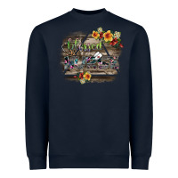 Navy blessed nurse Heavyweight Sweatshirt - SublimationCraftShop
