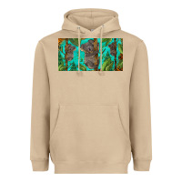 Mushroom koala license plate Heavyweight Hoodie - BarkalooDesign