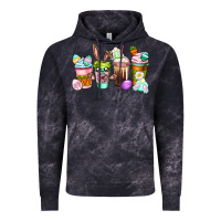 Cloud Black Easter coffee cups Easter Day Vintage Hoodie - CowGirlArtShop