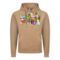 Vintage Coffee Easter coffee cups Easter Day Vintage Hoodie - CowGirlArtShop