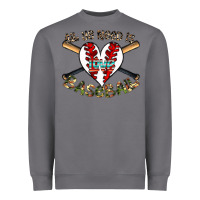Storm all you need is love baseball Heavyweight Sweatshirt - CowhideDigitalArt