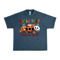 Midnight Navy balls deep christmas spirit Urban Heavy Tee - CowGirlArtShop
