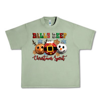 Oil Green balls deep christmas spirit Urban Heavy Tee - CowGirlArtShop