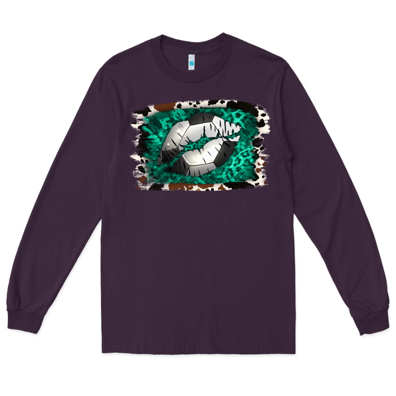 Soccer Lips Long Sleeve Tee by Jasminsmagicworld | Teevron