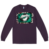 Plum Soccer Lips Long Sleeve Tee - Jasminsmagicworld