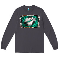 Smoke Soccer Lips Long Sleeve Tee - Jasminsmagicworld