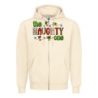 Sandshell The Naughty One Christmas Zipper Hoodie - Artiststas