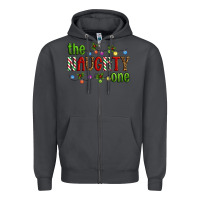 Smoke The Naughty One Christmas Zipper Hoodie - Artiststas