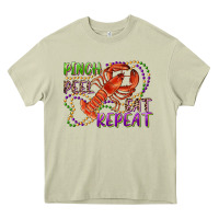 Mossy pinch peel eat repeat crawfish Heavy Core Tee - RanaPortraitStore