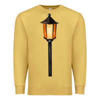 Antique Gold street lamp Premium Sweatshirt - BarkalooDesign