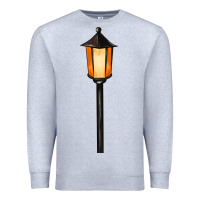 Heather Grey street lamp Premium Sweatshirt - BarkalooDesign
