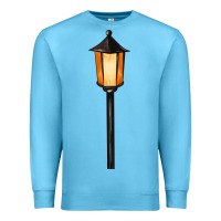 Ocean Blue street lamp Premium Sweatshirt - BarkalooDesign