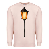 Pale Pink street lamp Premium Sweatshirt - BarkalooDesign