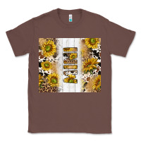 Chestnut western mother's day mini with cowhide and sunflowers tumbler tbs Classic Tee - TumblerDesignByShophia