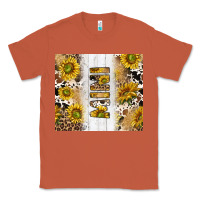 Copper western mother's day mini with cowhide and sunflowers tumbler tbs Classic Tee - TumblerDesignByShophia