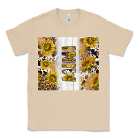 Mushroom western mother's day mini with cowhide and sunflowers tumbler tbs Classic Tee - TumblerDesignByShophia