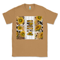 Toasted Coconut western mother's day mini with cowhide and sunflowers tumbler tbs Classic Tee - TumblerDesignByShophia