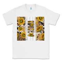 White western mother's day mini with cowhide and sunflowers tumbler tbs Classic Tee - TumblerDesignByShophia