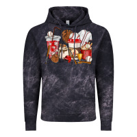 Cloud Black Baseball coffee cups Vintage Hoodie - HowdyJamesFarm