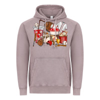 Vintage Zinc Baseball coffee cups Vintage Hoodie - HowdyJamesFarm