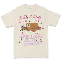 Bone Just A Girl Who Lowes Sloths Premium Tee - Bettercallsaul