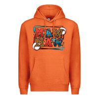 Carrot Baseball mawmaw leopard frame Premium Hoodie - LillyAllenDesigns