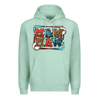 Seafoam Baseball mawmaw leopard frame Premium Hoodie - LillyAllenDesigns