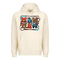 Tofu Baseball mawmaw leopard frame Premium Hoodie - LillyAllenDesigns