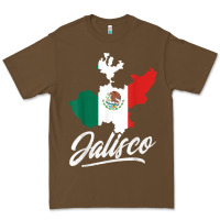 Cacao Mexico Jalisco Mexican Flag Gift Premium Tee - trangStudio