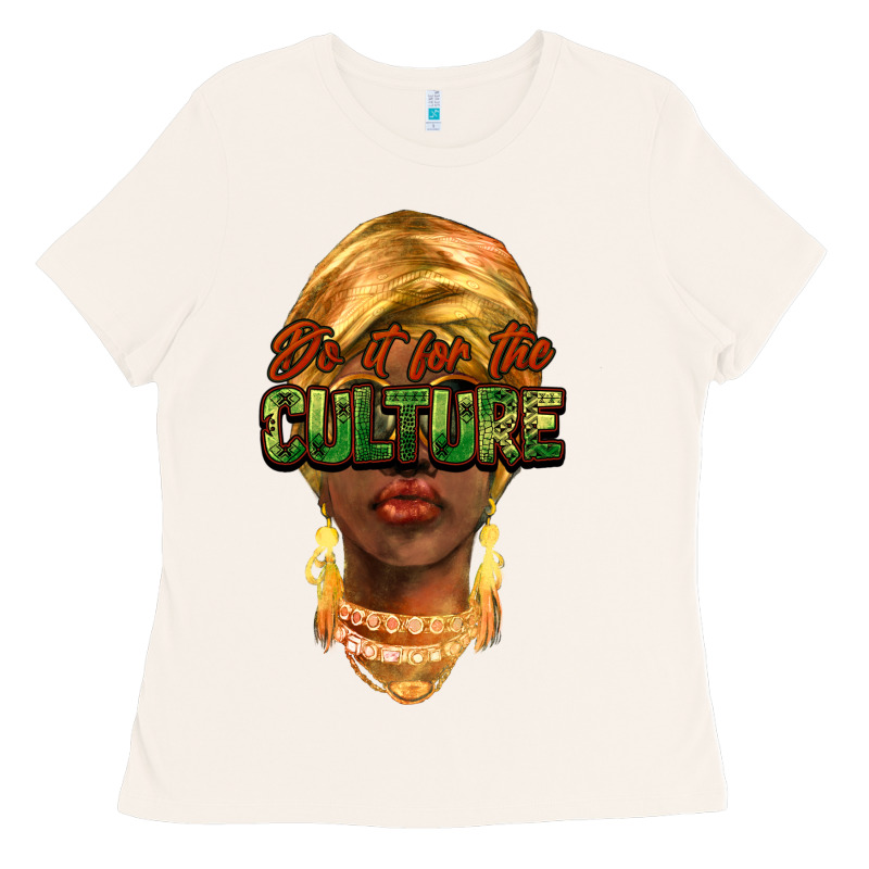 Do It For The Culture Ladies Tee by NancyCooperArtShop | Teevron