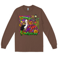 Chestnut louisiana Long Sleeve Tee - OliviaCreatesArt