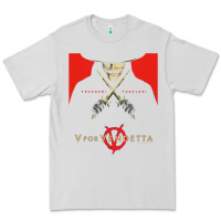Dove Grey V For Vendetta Freedom Forever Premium Tee - trangStudio